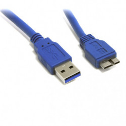 8Ware USB 3.0 to Micro USB Cable 2m Type A to Type B Male to Male for Charging or Data Sync Mobile Devices Phone Tablet PDA G