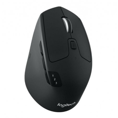 Logitech M720 Triathlon Multi-Device Wireless Bluetooth Mouse with Flow Cross-Computer Control & File Sharing for PC & Mac Ea