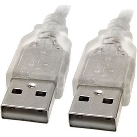 8Ware 3m USB 2.0 Cable - Type A to Type A Male to Male High Speed Data Transfer for Printer Scanner Cameras Webcam Keyboard M