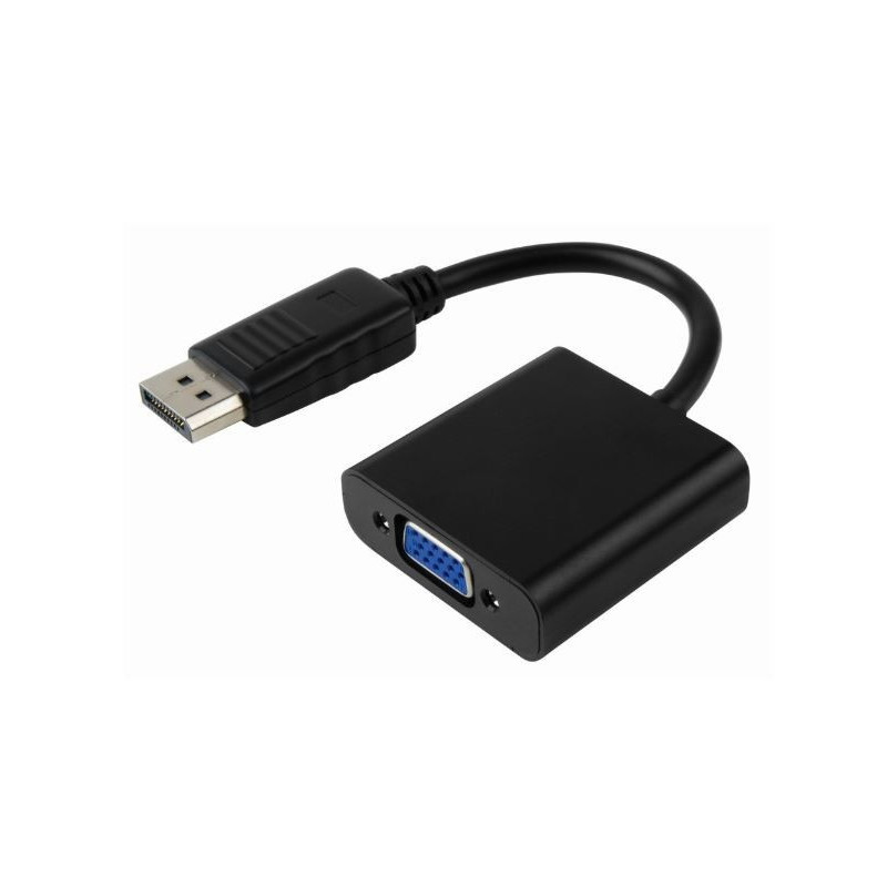 8ware DisplayPort DP to VGA Adapter Converter Cable 20cm - Male to Female for Desktop Computer Laptop PC Monitor Projector HD