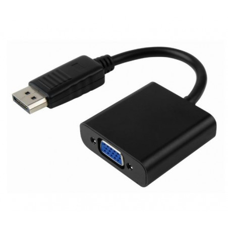 8ware DisplayPort DP to VGA Adapter Converter Cable 20cm - Male to Female for Desktop Computer Laptop PC Monitor Projector HD