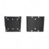 Brateck 2 Piece LCD Wall Mount VESA  50mm/75mm/100mm 13' -27'up to 30 Kg, Fine Texture Black, 15x140x120mm