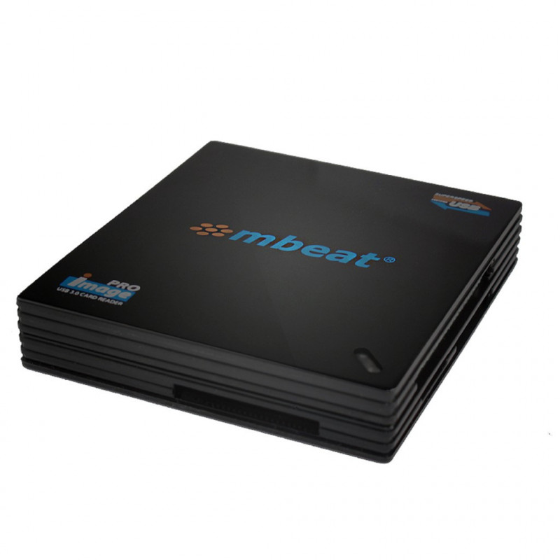 mbeat® USB 3.0 Super Speed Multiple Card Reader - 2x SD and 2x Micro SD/Compatible SDHC/MicroSDHC to SDHC/MicroSDHC/USB 3.0 