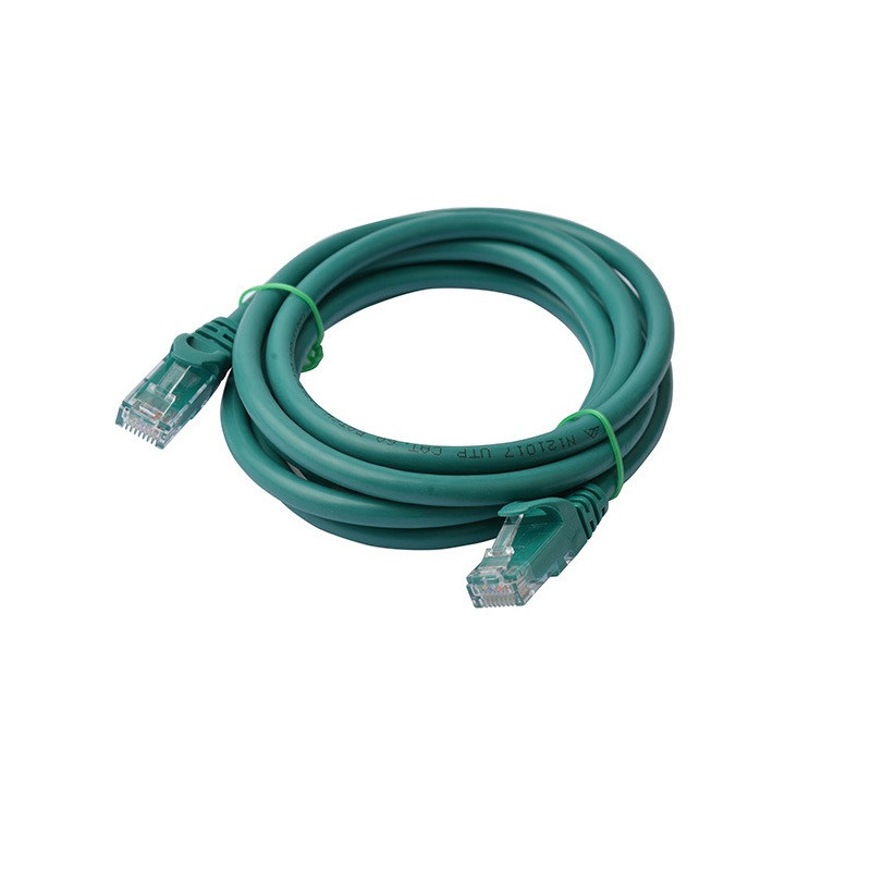 8Ware CAT6A Cable 2m - Green Color RJ45 Ethernet Network LAN UTP Patch Cord Snagless