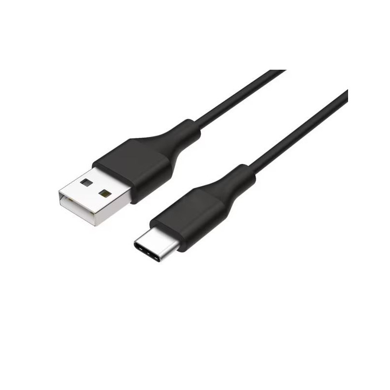 8ware 1m USB-C Type-C Data Sync Charger Cable Black Strong Braided Heavy Duty Charging for Samsung Galaxy Note 8 S8 Plus LG G