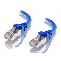Astrotek CAT6A Shielded Ethernet Cable 15m Blue Color 10GbE RJ45 Network LAN Patch Lead S/FTP LSZH Cord 26AWG