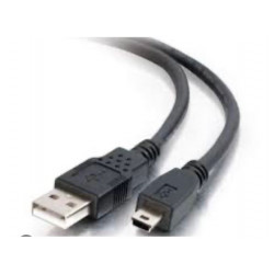 8Ware USB 2.0 Cable 1m A Male to Mini B Black (Pack of 10)