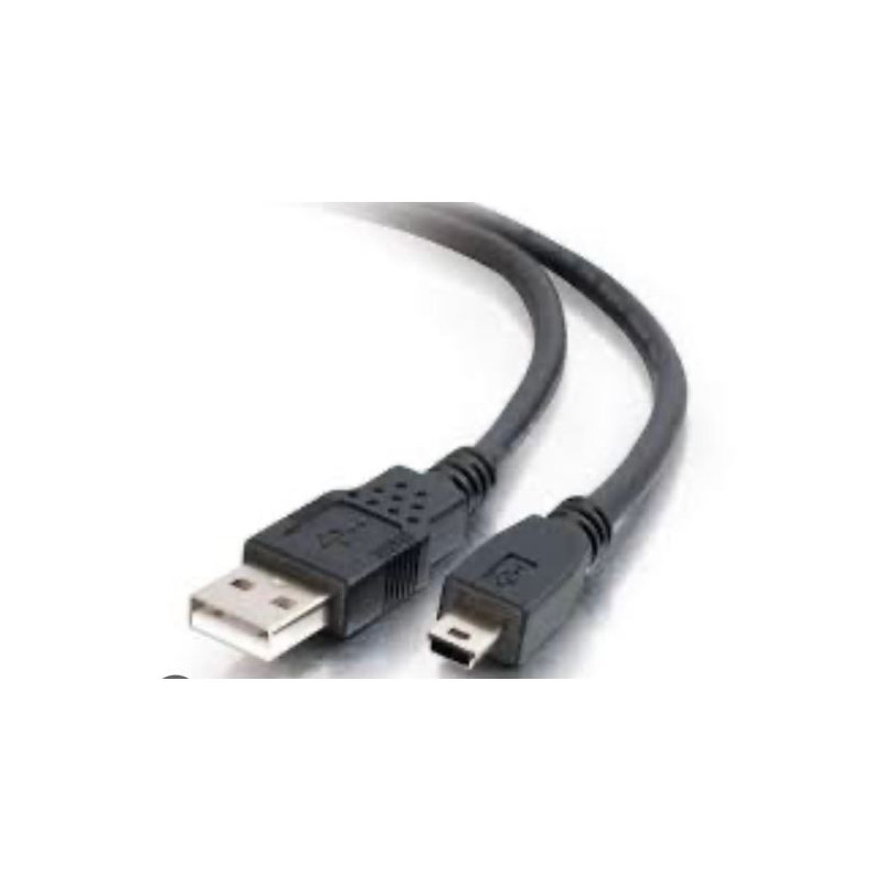 8Ware USB 2.0 Cable 1m A Male to Mini B Black (Pack of 10)