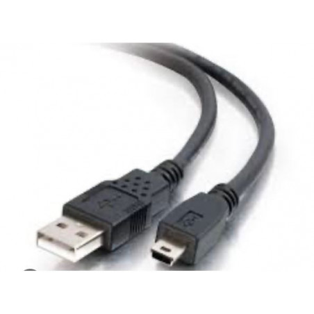 8Ware USB 2.0 Cable 1m A Male to Mini B Black (Pack of 10)