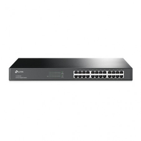 (CH)TP-Link TL-SG1024 24-Port Gigabit 19' Rackmountable Unmanaged Switch energy-efficient Supports MAC Plug & play 48Gbps Swi