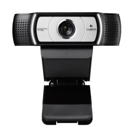 Logitech C930e Webcam 90 Degree view HD1080P - Pan, Tilt, Zoom Options, Ideal for Skype, Lync, Plug and Play USB, Rightlight 