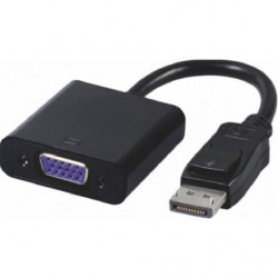 Astrotek DisplayPort DP to VGA Adapter Converter Cable 20cm Male to Female for Desktop Computer Laptop PC Monitor Projector H