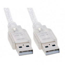 Astrotek 1m USB 2.0 Cable - Type A to Type A Male to Male High Speed Data Transfer for Printer Scanner Cameras Webcam Keyboar