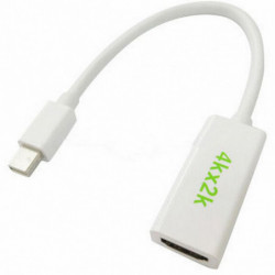 Astrotek Mini DisplayPort DP to HDMI Converter Adapter Cable 15cm - Male to Female 4K@60Hz Macbook Air iPad Pro Microsoft Sur