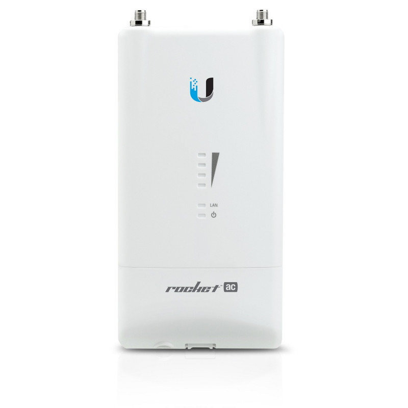 Ubiquiti Rocket 5AC PTmP Lite airMAX AC BaseStation, 500  Mbps Throughput, 50  Client Capacity, Dedicated Spectral Analysis R