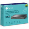 TP-Link TL-SF1008P 8-Port 10/100Mbps Desktop Unmanaged Switch 4-Port PoE 57W IEEE 802.3af, Fanless