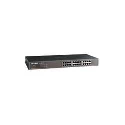 (CH)TP-Link TL-SF1024 24-Port 10/100Mbps Rackmount Unmanaged Switch energy-efficient Supports MAC 19-inch rack-mountable stee