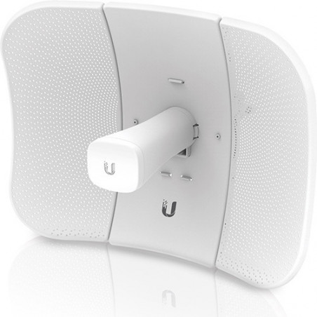 Ubiquiti airMAX LiteBeam AC 5 GHz Long-Range Station, 450  Mbps Throughput, 23dBi Gain Antenna, 15  Km Range,Inludes PoE Inje
