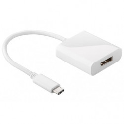 Astrotek USB3.1 Type-C USB-C to DP DisplayPort Converter Adapter Cable supports 4K UHD for iPad Pro Macbook Air Samsung Galax