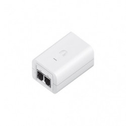 Ubiquiti 24 V DC PoE Adapter, Surge and Clamping Protection, Maximum Surge Discharge, AC Cable with Earth Ground, White