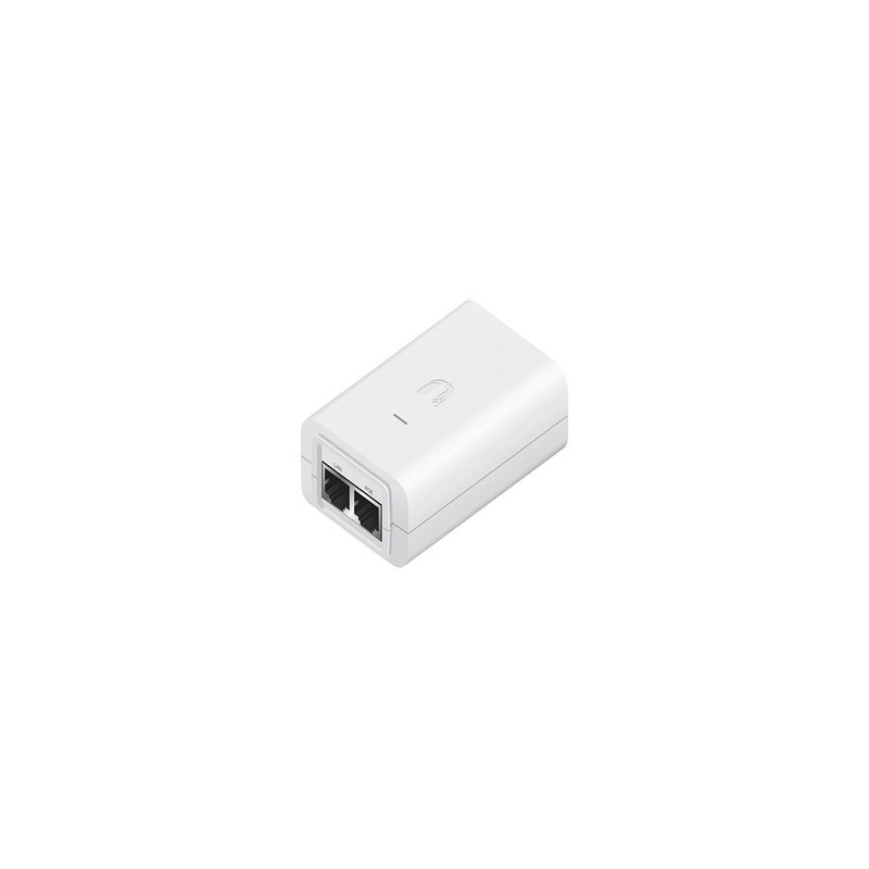 Ubiquiti 24 V DC PoE Adapter, Surge and Clamping Protection, Maximum Surge Discharge, AC Cable with Earth Ground, White