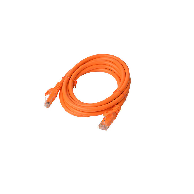 8Ware CAT6A Cable 2m - Orange Color RJ45 Ethernet Network LAN UTP Patch Cord Snagless