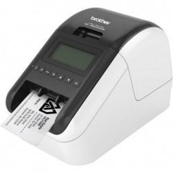 Brother QL-820NWB WIRELESS (WiFi & BT) /NETWORKABLE HIGH SPEED LABEL PRINTER / UP TO 62MM  WITH BLACK/RED PRINTING (*DK-22251
