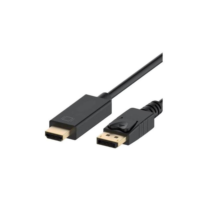 Astrotek DisplayPort DP to HDMI Adapter Converter Cable 2m - Male to Male 1080P Gold-Plated for PC/Laptop to HDTVs Projectors