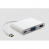 Astrotek Thunderbolt USB 3.1 Type C (USB-C) to VGA   USB   Card Reader Video Adapter Converter Male to Female for Apple Macbo