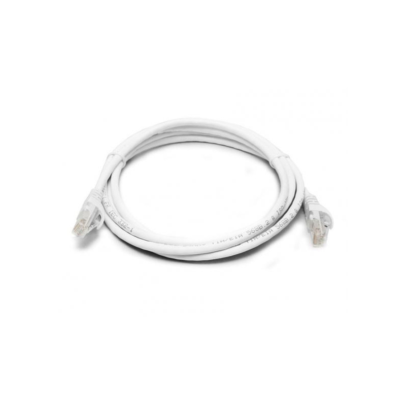 8Ware CAT6 Cable 2m - White Premium RJ45 Ethernet Network LAN UTP Patch Cord 26AWG CU Jacket