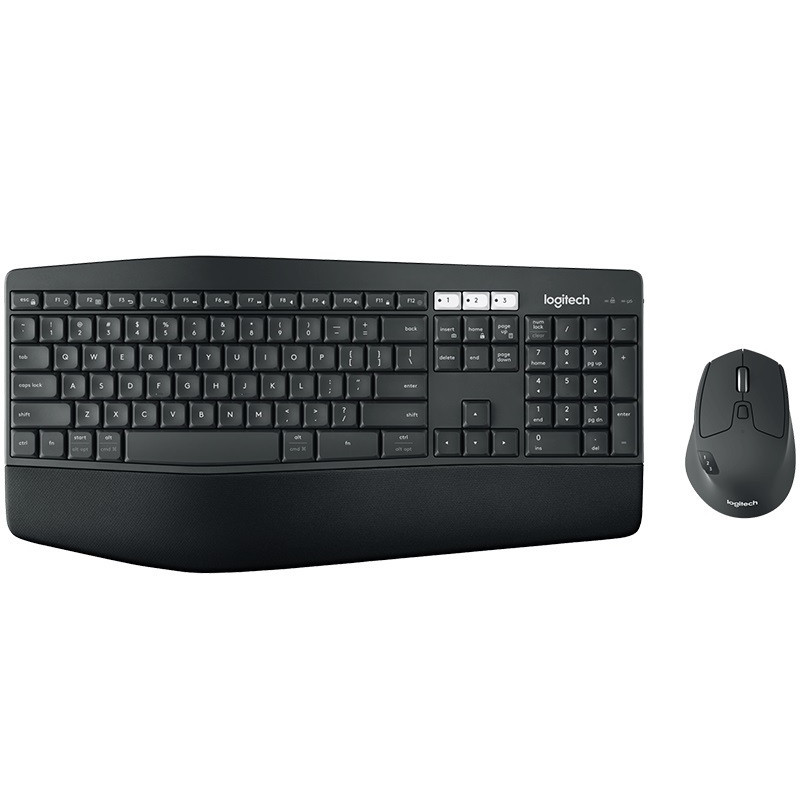 (LS)Logitech MK850 Wireless Desktop Keyboard Mouse Combo 3 year battery Incurve keys Low profile Cushioned palm rest ~920-002