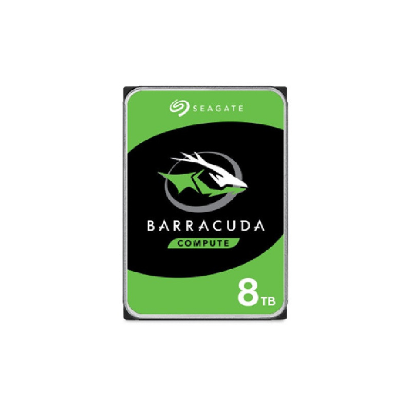 Seagate 8TB 3.5' Barracuda, 5400RPM SATA3 6Gb/s 256MB Cache HDD. 2 Years Warranty