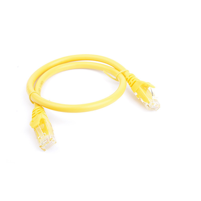 8Ware CAT6A Cable 0.5m (50cm) - Yellow Color RJ45 Ethernet Network LAN UTP Patch Cord Snagless