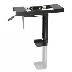 Brateck Adjustable Under-Desk ATX Case Mount with Sliding track, Up to 10kg,360° Swivel （LS）