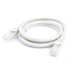 8Ware CAT6 Cable 1m - Grey Premium RJ45 Ethernet Network LAN UTP Patch Cord 26AWG CU Jacket