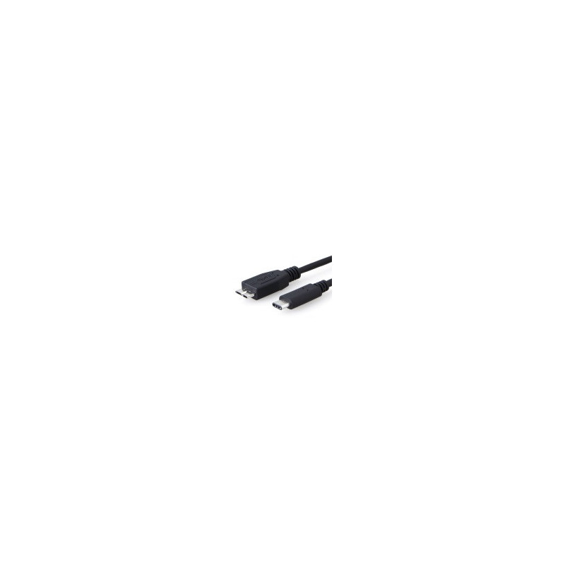 8Ware USB-C to Micro USB Cable 1m Type C to Type B Male to Male Black 10Gbps