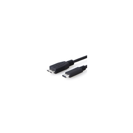 8Ware USB-C to Micro USB Cable 1m Type C to Type B Male to Male Black 10Gbps