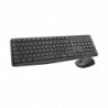 Logitech MK235 Wireless Keyboard and Mouse Combo 2.4GHz Wireless Compact Long Battery Life 8 Shortcut keys