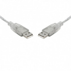 8Ware 5m USB 2.0 Cable - Type A to Type A Male to Male High Speed Data Transfer for Printer Scanner Cameras Webcam Keyboard M