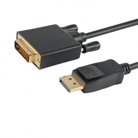Astrotek DisplayPort DP to DVI-D 2m Cable Male to Male 24 1 Gold plated Supports video resolutions up to 1920x1200/1080P Full