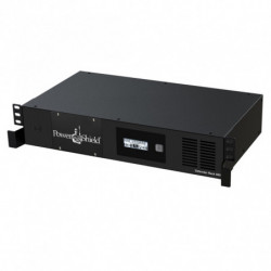 PowerShield Defender RackMount 800VA/480W, 2RU Shallow depth UPS, 6 AUS sockets, 2 x 10 Amp IEC, user-replaceable batteries, 