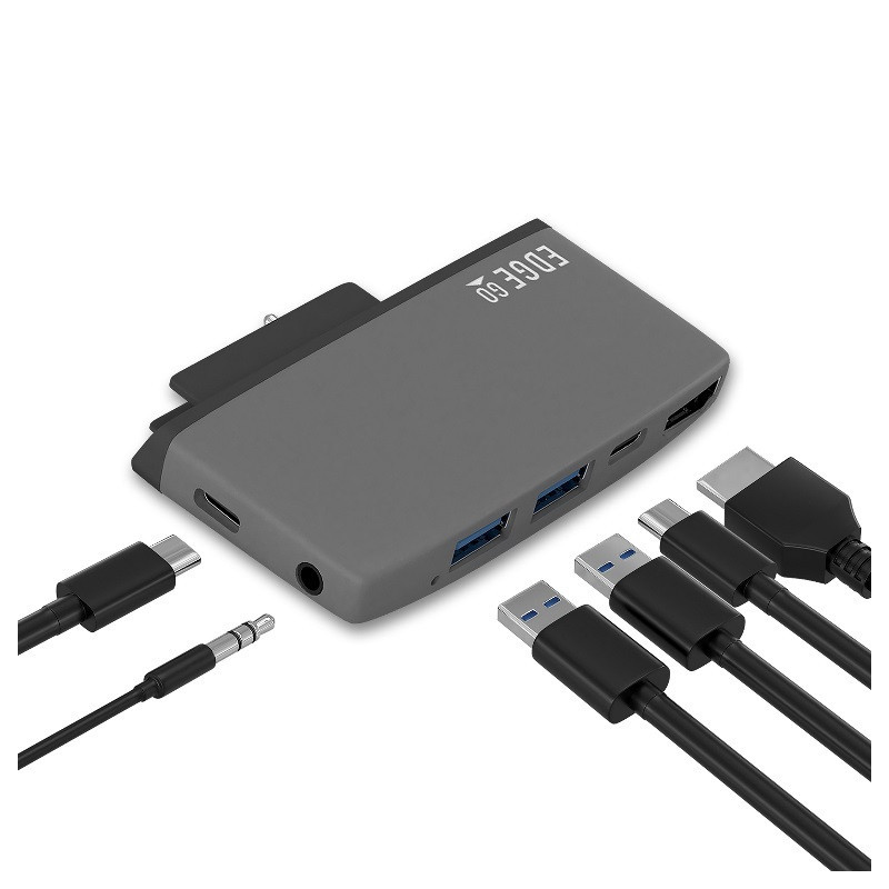 (LS) mbeat®  Edge Go Multifunction USB- C Hub for Microsoft Surface Go （USB 3.0 Data x 2, USB-C Data x 1, HDMI, 3.5mm Audi