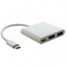 Astrotek USB 3.1 Type-C USB-C to USB-C HDMI USB-A  Hub Adapter Converter Cable Male to Female 4K 30Hz for Apple MacBook Chrom