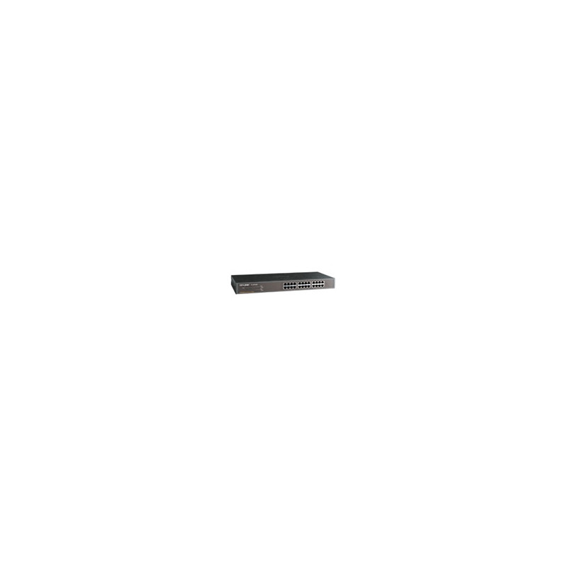 (CH)TP-Link TL-SF1024 24-Port 10/100Mbps Rackmount Unmanaged Switch energy-efficient Supports MAC 19-inch rack-mountable stee