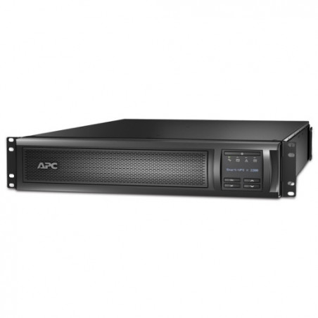 APC Smart-UPS X, Line Interactive, 2200VA, Rackmount/tower convertible 2U, 208V-230V, 8x C13 1x C19 IEC, SmartSlot, Extended 