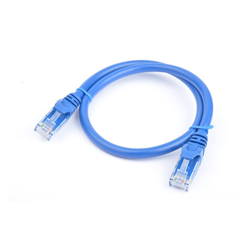 8Ware CAT6A Cable 0.5m (50cm) - Blue Color RJ45 Ethernet Network LAN UTP Patch Cord Snagless