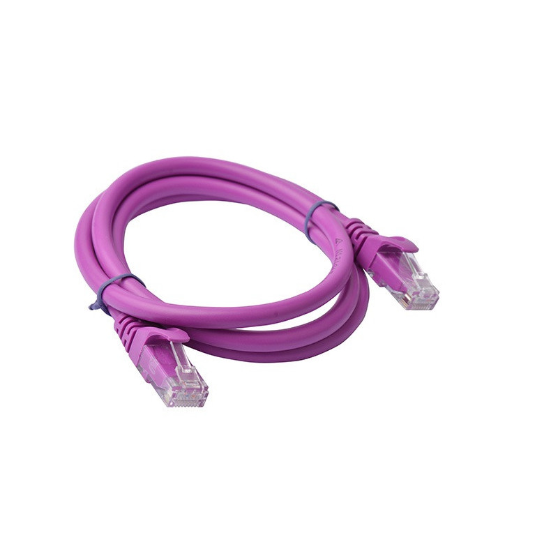 8Ware CAT6A Cable 1m - Purple Color RJ45 Ethernet Network LAN UTP Patch Cord Snagless
