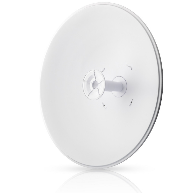 Ubiquiti 5GHz airFiber Dish 30dBi Slant 45 Degree Signal Angle For optimum interference avoidance, Universal Pole Mount, Weat