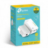 TP-Link TL-WPA4220 KIT 300Mbps AV600 Wi-Fi Powerline Extender Starter Kit 600Mbps HomePlug AV 300Mbps Wireless 2x100Mbps LAN 