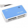 Astrotek USB Card Reader Hub for CF I CF IIXD Micro Driver SD SDHC Mini SD MMC RS-MMC MS MS DUO MS PRO DUO Mini Stick T-Flash